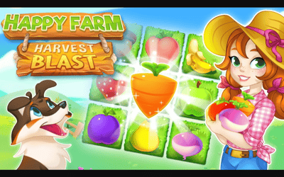 Happy Farm: Harvest Blast