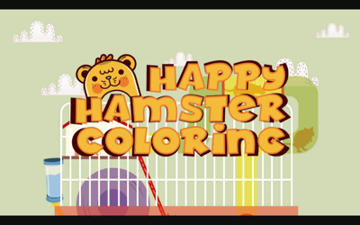 Happy Hamster Coloring