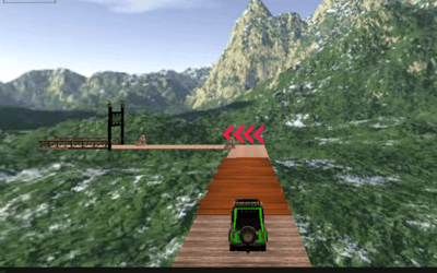 Impossible Jeep Racing Game : Crazy Tracks