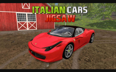 Italian Cars Jigsaw