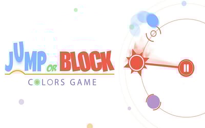 Jump or Block Colors Game