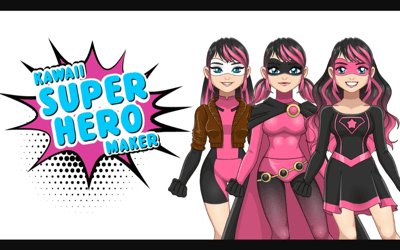 Kawaii Superhero Maker