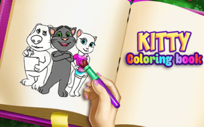 Kitty Coloring Book