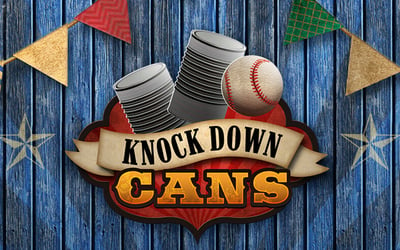 Knock Down Cans