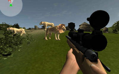 Lion Hunting 3D