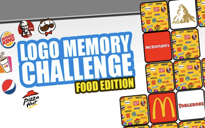 Logo Memory Challenge - Food Edition