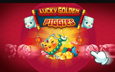 Lucky Golden Piggies