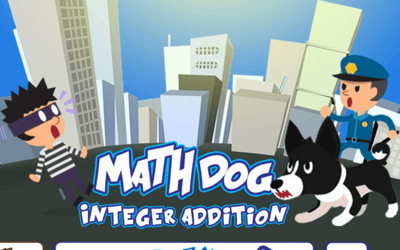 Math Dog Integer Addition