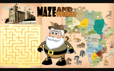 Maze And Tourist