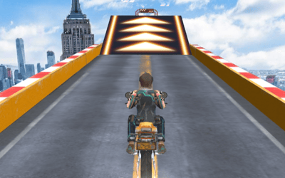 Mega Ramp Stunt Moto