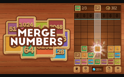 Merge Numbers Wooden edition