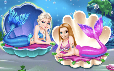 Mermaid Princesses Dress up