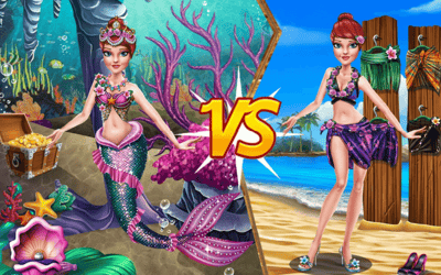 Mermaid VS Princess Outfit