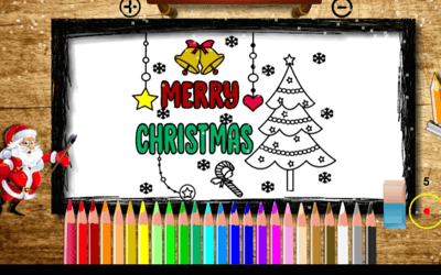 Merry Christmas Coloring Book