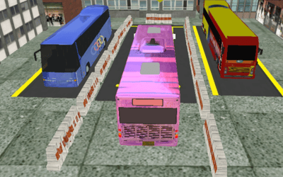 Modern Bus Parking Advance Bus Games