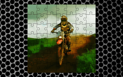 Motocross Drivers Jigsaw