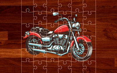 Motorbikes Jigsaw Challenge