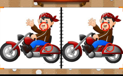 Motorbikes Spot the Differences