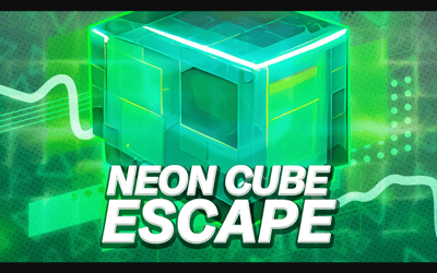 Neon Cube Escape - story pixel avoid-em-up