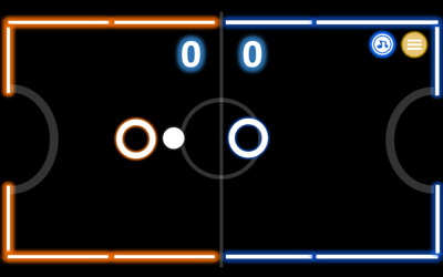 Neon Hockey Game