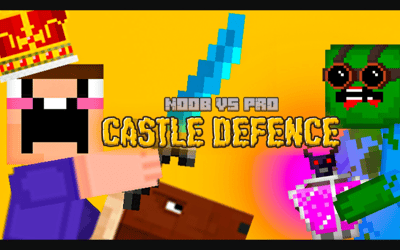 Noob vs Pro Castle Defence