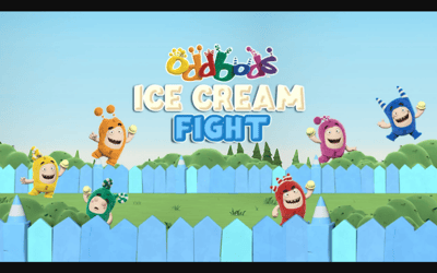 Oddbods Ice Cream Fight