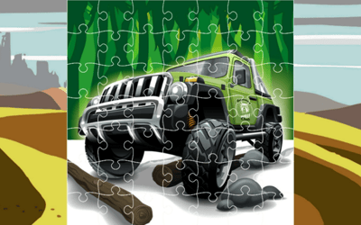 Offroad Cars Jigsaw