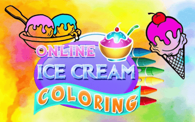 Online Ice Cream Coloring