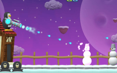 Penguin vs Snowmen