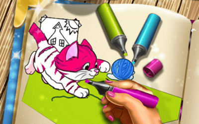 Pets Coloring Book