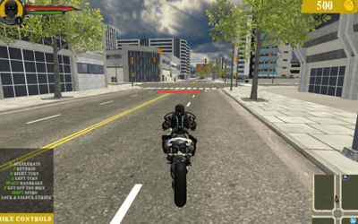 Police Bike City Simulator