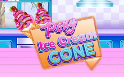 Pony Ice Cream Cone