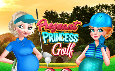 Pregnant Princess Golf