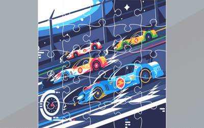 Race Cars Jigsaw