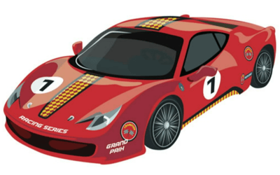 Racing Cars Coloring