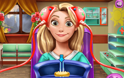 Rapunzel Brain Doctor - Kids Games