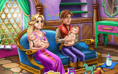 Rapunzel Twins Family Day