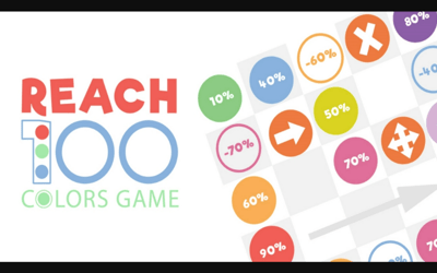 Reach 100 Colors Game