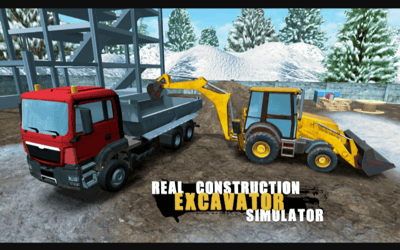 Real Construction Excavator Simulator