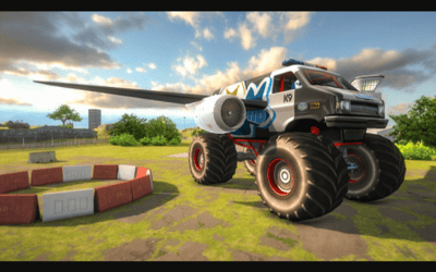 Real Flying Truck Simulator 3D