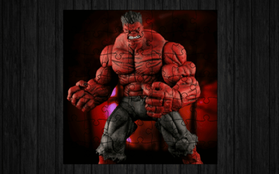 Red Monster Jigsaw