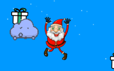 Santa Claus Jumping