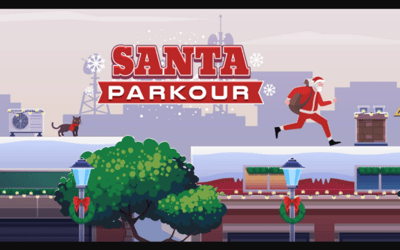 Santa Parkour