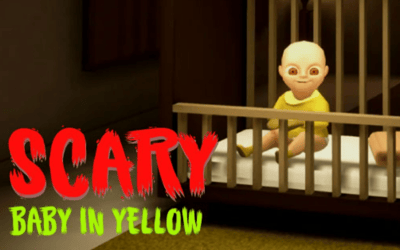 Scary Baby in Yellow