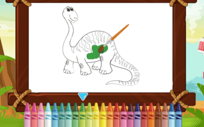 Scary Reptiles Coloring