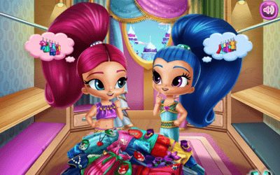 Shimmer and Shine Wardrobe Cleaning