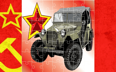 Soviet Cars Jigsaw