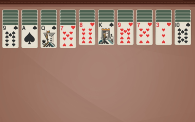 Spider Solitaire 2 Suits