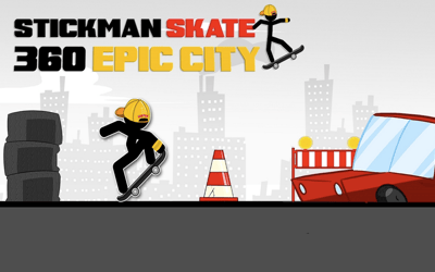 Stickman Skate 360 Epic City