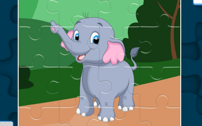 Sweet Elephants Jigsaw